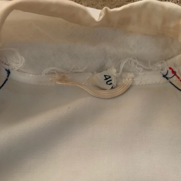 VTG Great WESTERN Medium 50s 60s zip JACKET coat - Picture 8 of 8